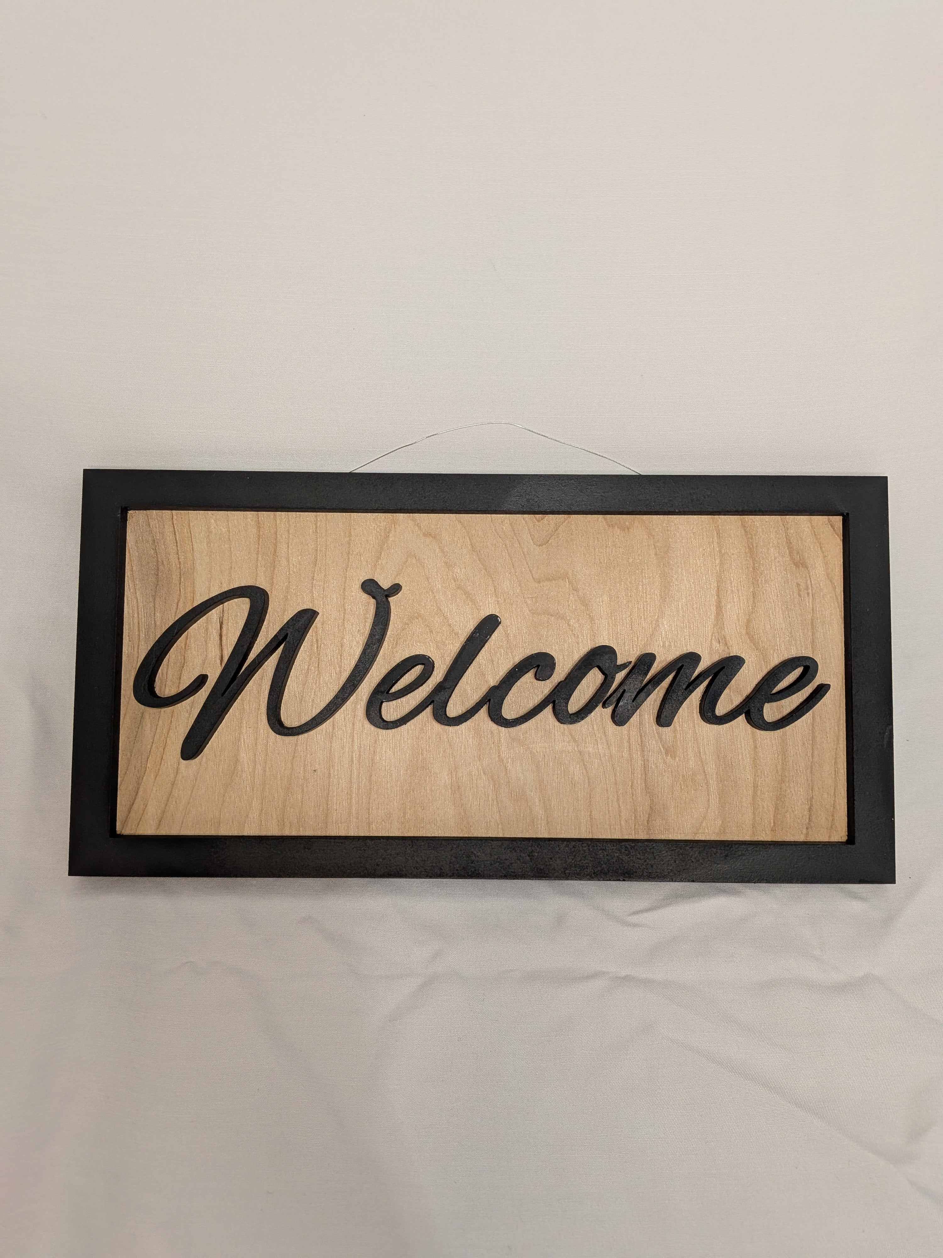 Welcome sign