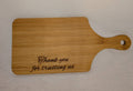 Thank you for trusting us engraved cutting board