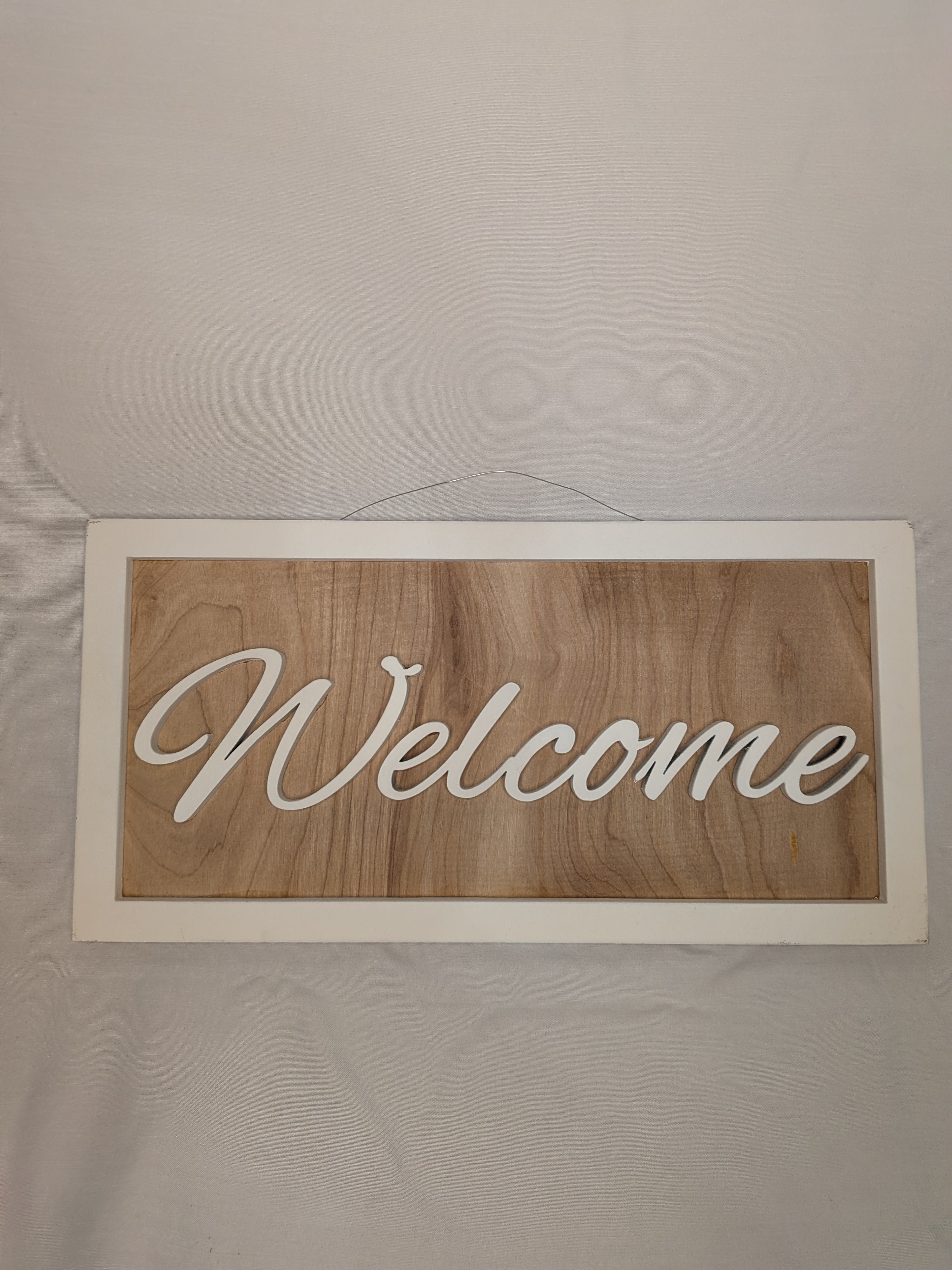 Welcome sign