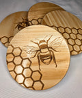 Bee coasters