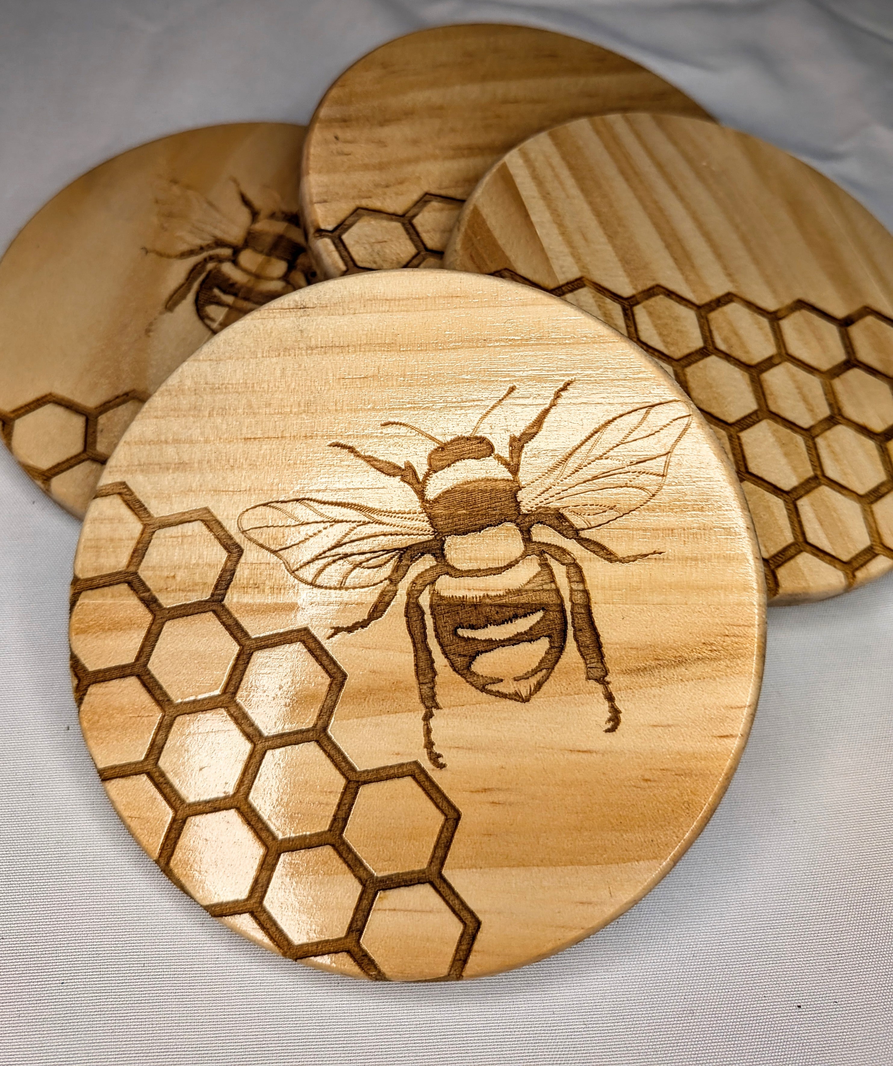 Bee coasters